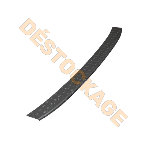 Schwarze Aluminium-Ladekantenschutzleiste für Mercedes Vito 2003 - 2014 Schwarze Aluminium-Ladekantenschutzleiste für Mercedes Vito 2003 - 2014