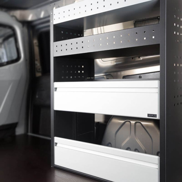 Aménagement PROVAN L830mm (gauche ou droite) pour Renault Express Van 2021+(photo générique)