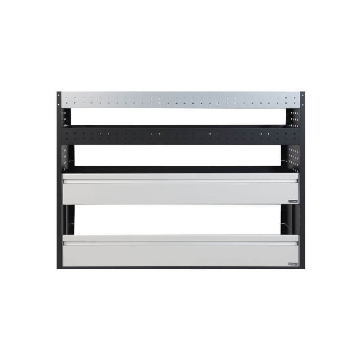 Aménagement PROVAN L1390mm (gauche) pour Peugeot Bipper 2008-2017 - vue de face