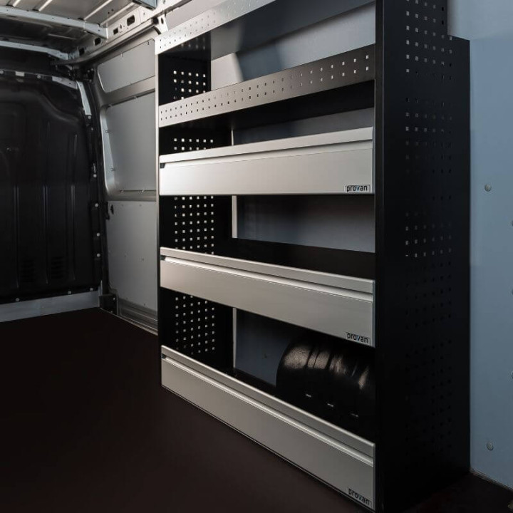 Aménagement PROVAN (gauche ou droite) pour Peugeot Boxer 2006+ (photo générique) - côté