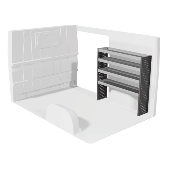 Aménagement pour Mercedes Sprinter II - 2006-2018 droit vue de face Aménagement pour Mercedes Sprinter II - 2006-2018 droit vue de face