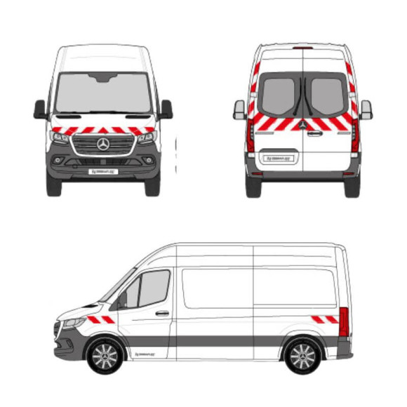 Markierungsset für Mercedes Sprinter 2018+