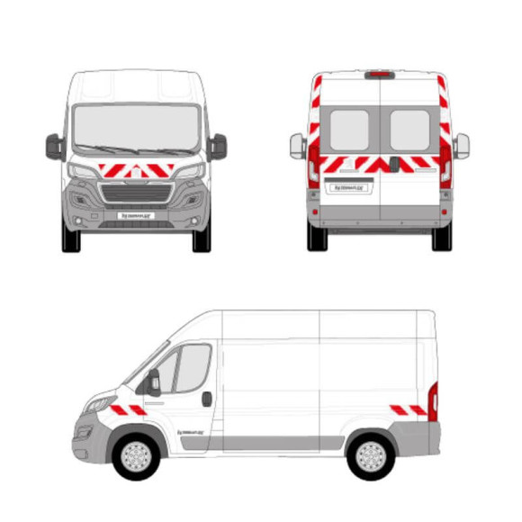 Markierungskit - Peugeot Boxer H2/H3
