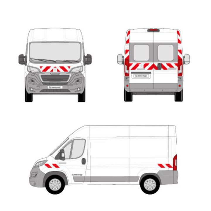 Markierungskit - Peugeot Boxer H2/H3