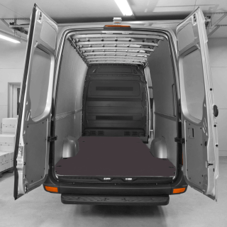 Innenverkleidung Polypro & Holz - Mercedes Sprinter 2018+ Heckantrieb - Komplett-Set Sperrholzboden + Polypro-Wände Innenverkleidung Polypro & Holz - Mercedes Sprinter 2018+ Heckantrieb - Komplett-Set Sperrholzboden + Polypro-Wände