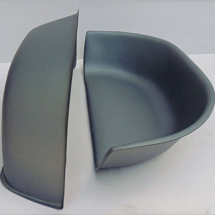 Extrem widerstandsfähige thermogeformte Radkästen aus HDPE