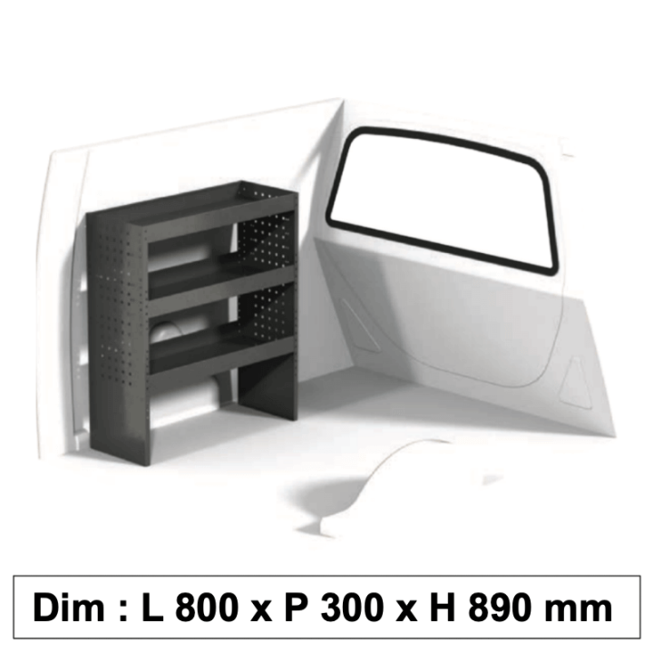 Aménagement métallique ECO1 pour véhicule utilitaire