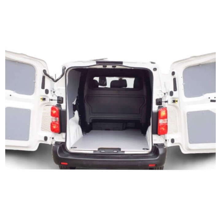 Habillage polypro & bois -Opel Vivaro 2019+ Double Cabine - kit complet - photo générique
