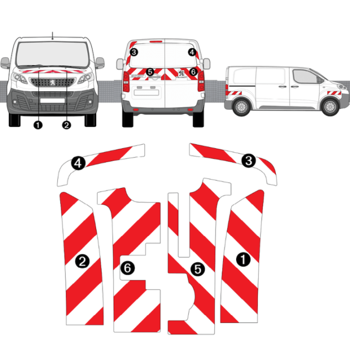 Kit de balisage Peugeot Expert