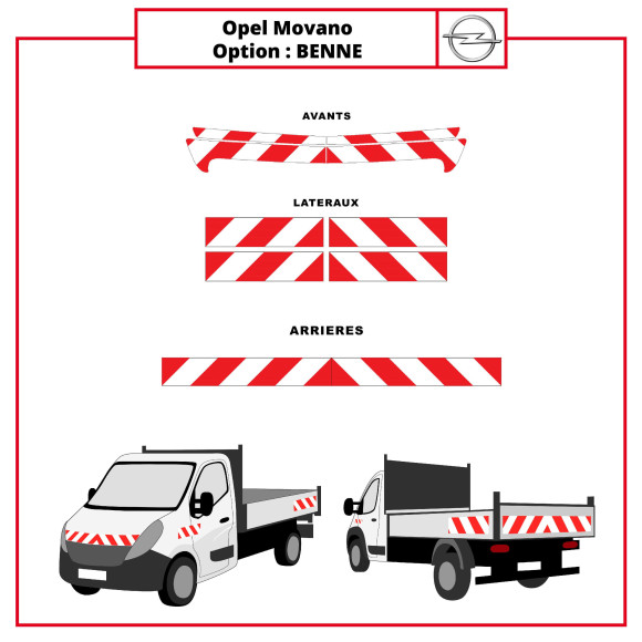 Kit de balisage Renault Kangoo Kit de balisage Renault Kangoo