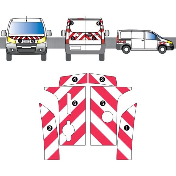 Kit de balisage Fiat Scudo