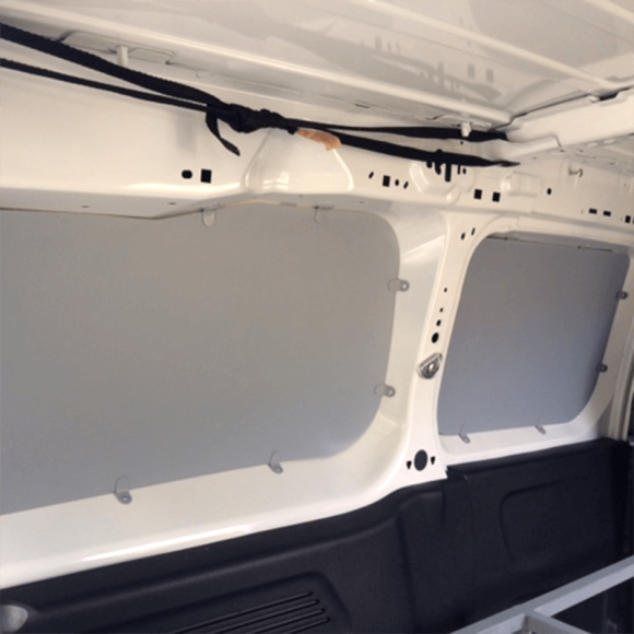 Habillage bois parois et portes intérieures pour Citroen Berlingo II 2008-2018 Habillage bois parois et portes intérieures pour Citroen Berlingo II 2008-2018