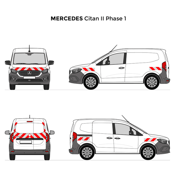 Kit de balisage Renault Kangoo Kit de balisage Renault Kangoo