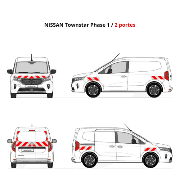 Kit de Balisage - Nissan Townstar 2021+ Kit de Balisage - Nissan Townstar 2021+