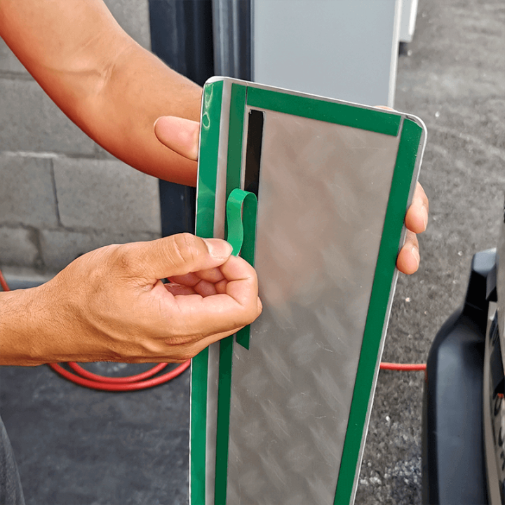 Seuil de coffre aluminium Citroen Berlingo