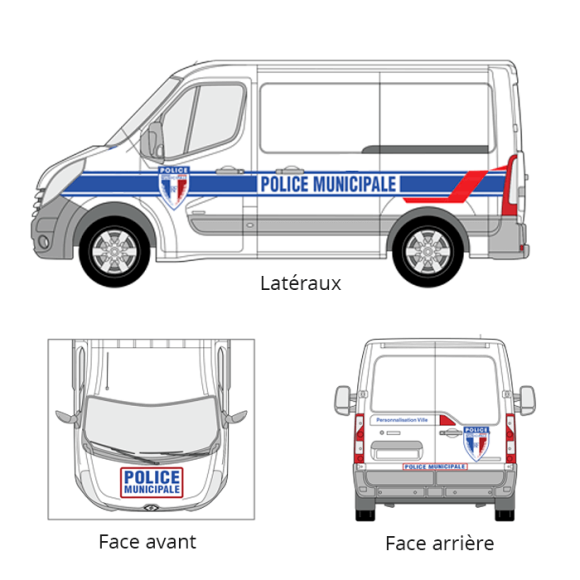 Kit de balisage Police municipale VU Kit de balisage Police municipale VU
