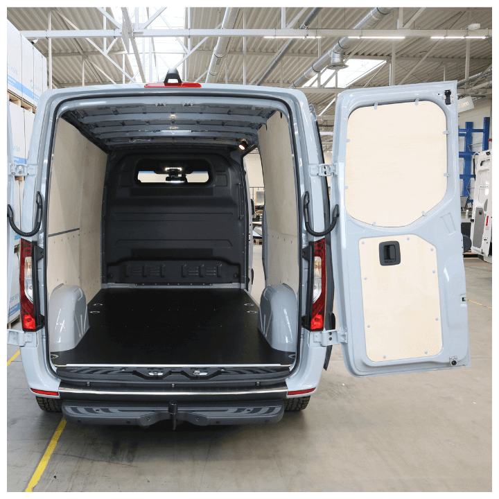 Habillage bois parois et portes intérieures pour Volkswagen Crafter 2017+