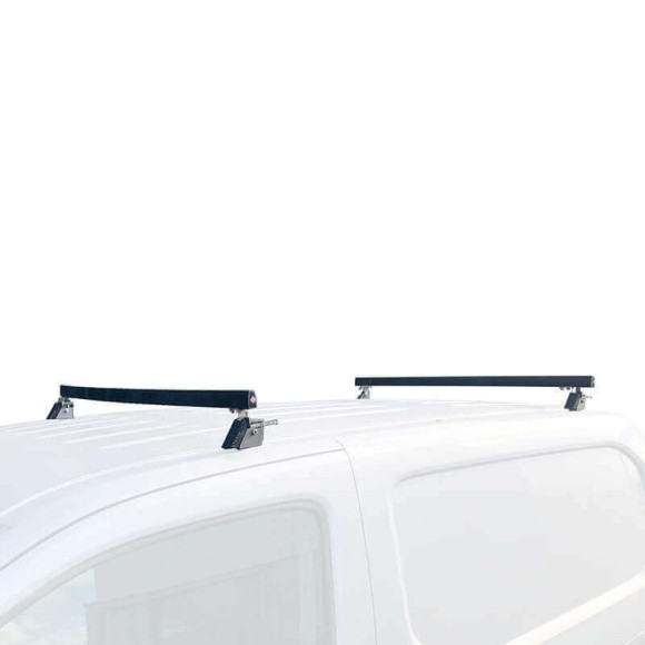 Barres de toit rabattables pour Renault Express Van 2021+ - position haute Barres de toit rabattables pour Renault Express Van 2021+ - position haute