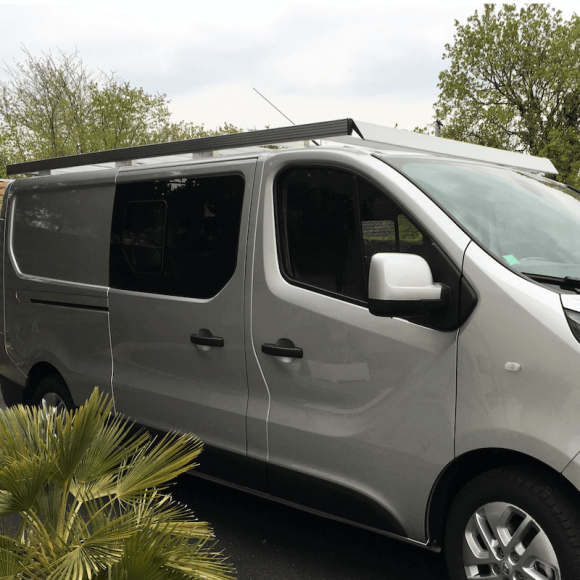 Galerie aluminium pour Nissan NV300 Galerie aluminium pour Nissan NV300