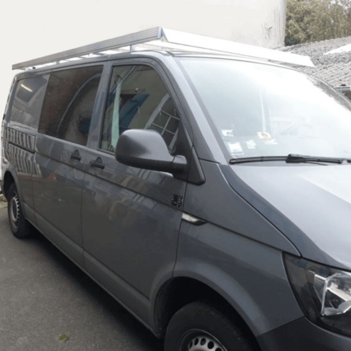 Dachträger Volkswagen Transporter T6 / T6.1 mit serienmäßigem Spoiler