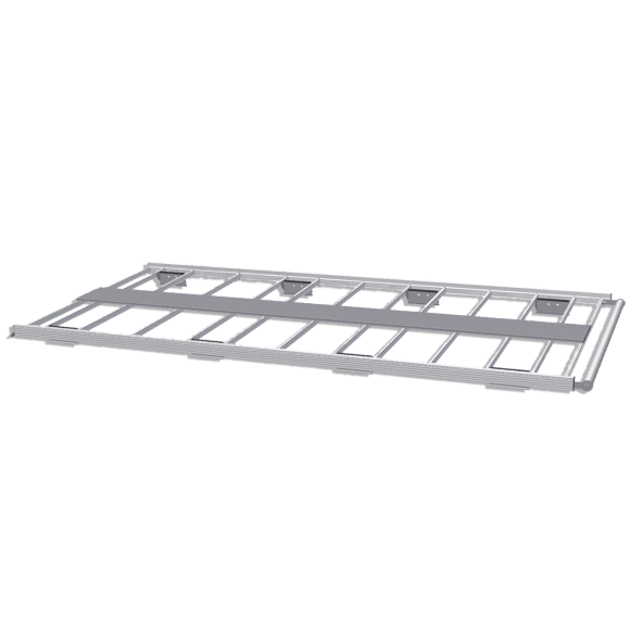 Galerie aluminium pour nouveau Fiat Doblo 2022+. Galerie plate idéale pour parkings Galerie aluminium pour nouveau Fiat Doblo 2022+. Galerie plate idéale pour parkings