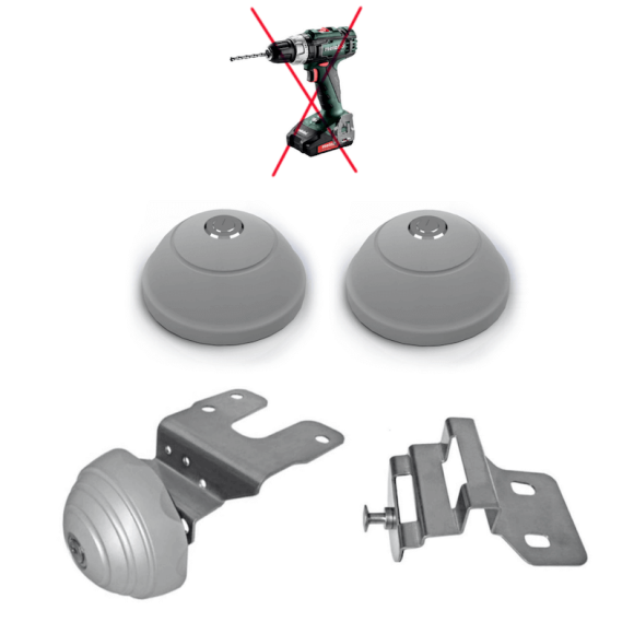 Serrure sans perçage pour Nissan NV400 2010-2022 Serrure sans perçage pour Nissan NV400 2010-2022