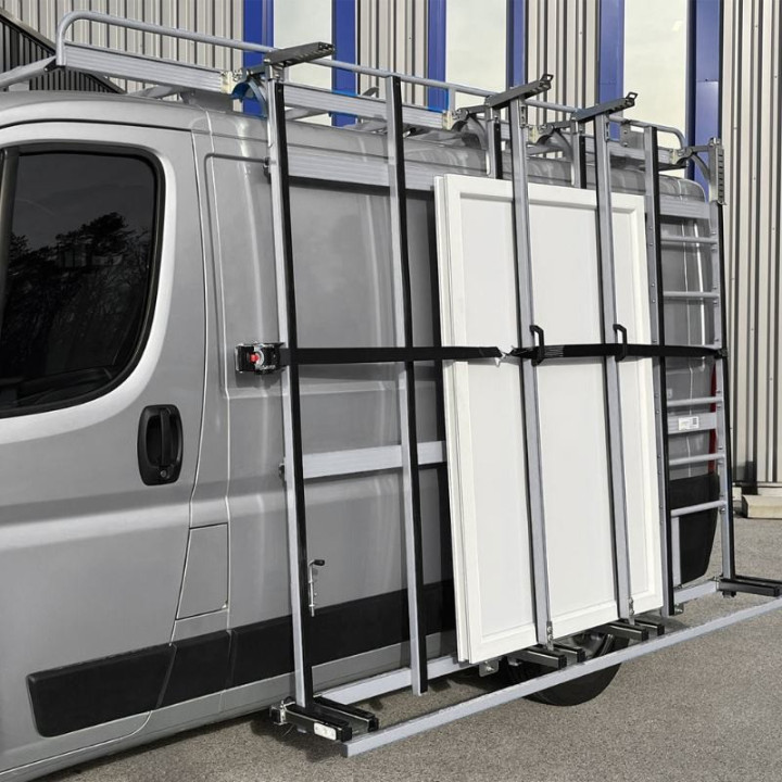 Pupitre Porte-Verre (Berce-vitre) extérieur pour véhicule utilitaire